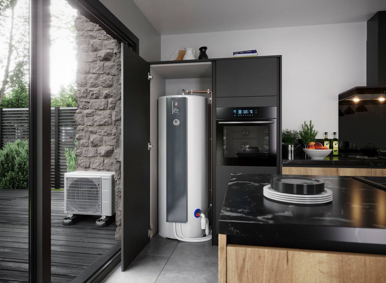 Chauffe-eau dans le showroom de Clim & Co 17
