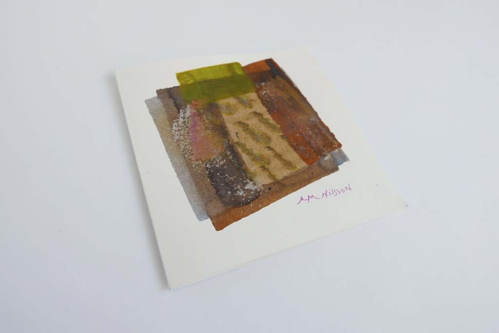 Impression sur papier blanc d'une œuvre artistique d'Anne-Marie Nilsson