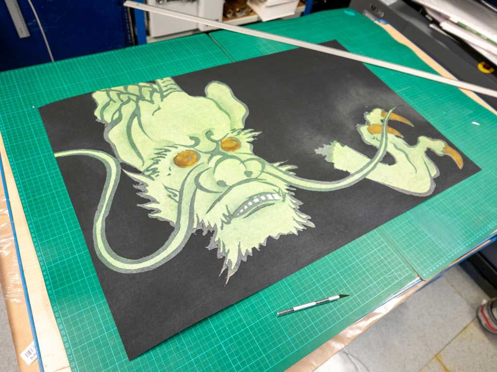 Création estampes japonaises