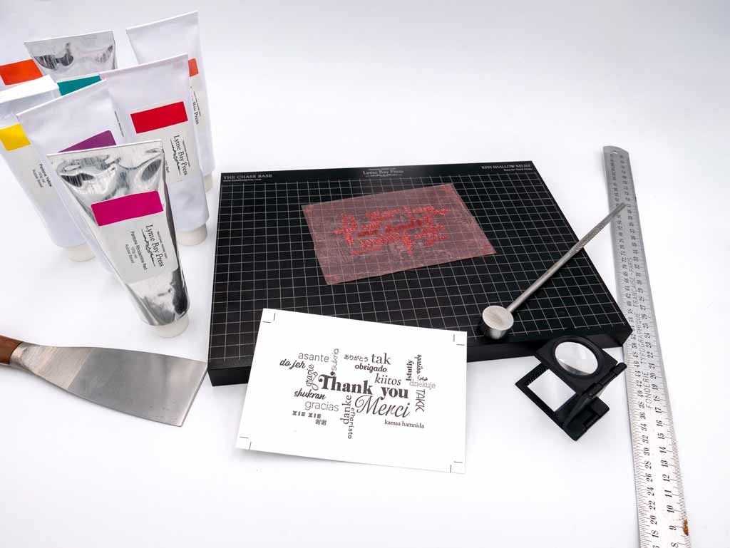 Création lettrepress