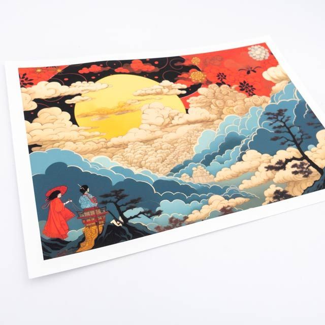 Exemple d'impression pour les artistes et illustrateurs