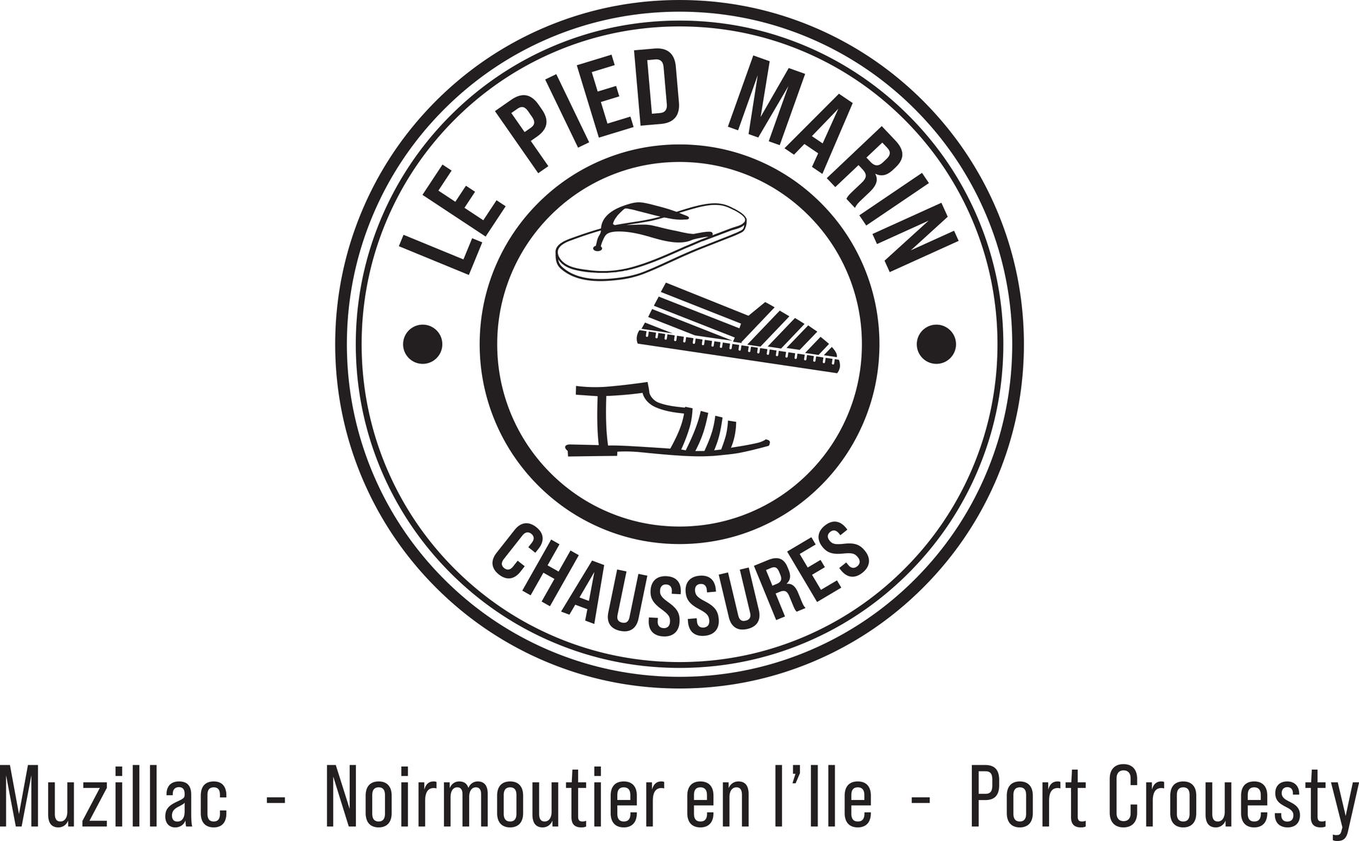 Logo - Le pied marin, chaussures