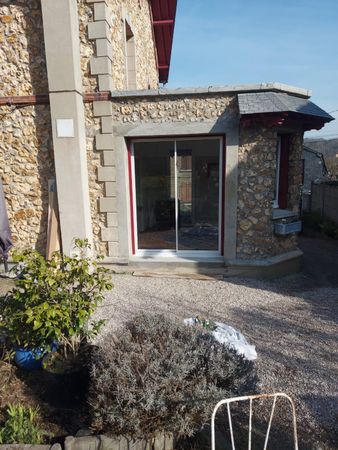 Rénovation de maison et baie vitrée
