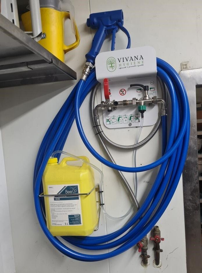 Installation de centrale de nettoyage