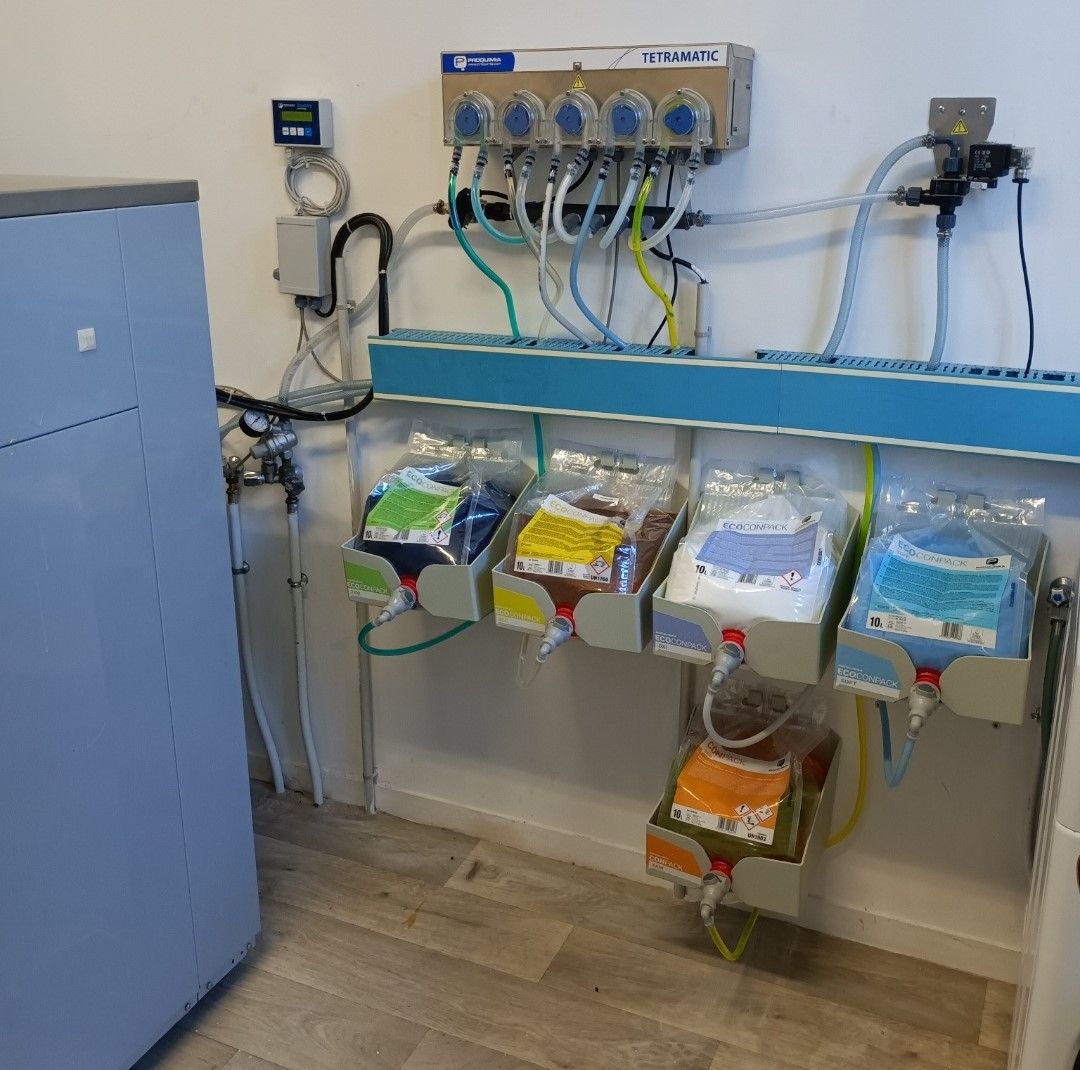 Installation de blanchisserie