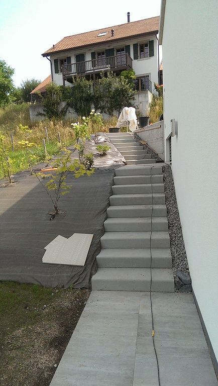 Alain Dutoit Jardinier Paysagiste - Escaliers