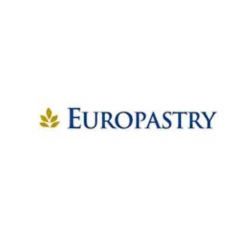 É um logotipo para uma empresa chamada euro pastry.