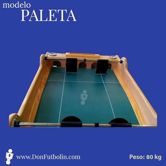 Compra Futbolin modelo Paleta Medidas