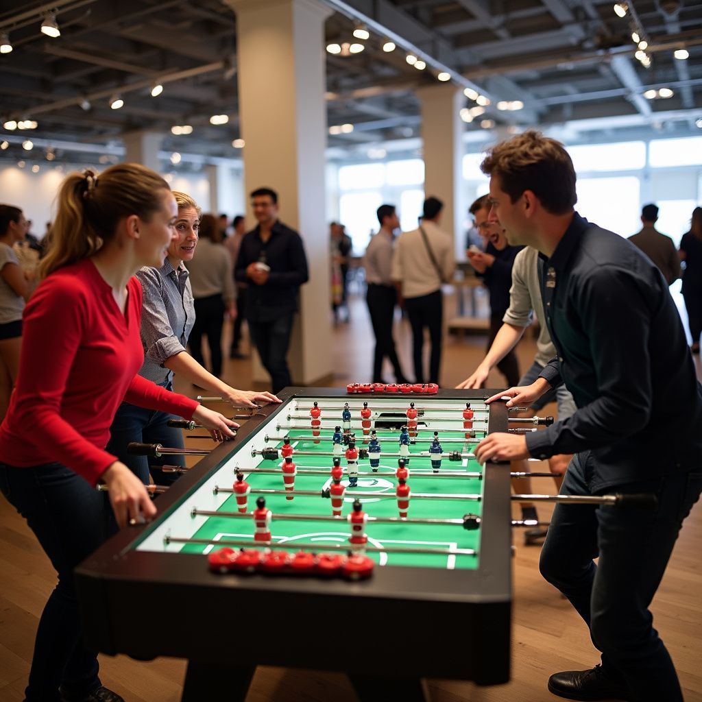 Alquiler Futbolin para Team Building