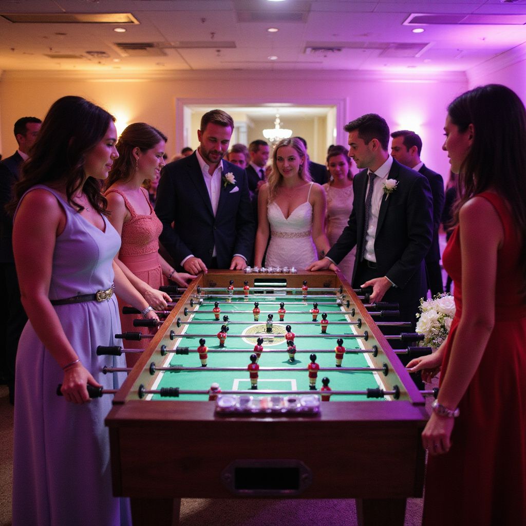 Alquiler de Futbolin en Barcelona para Boda y Comunión