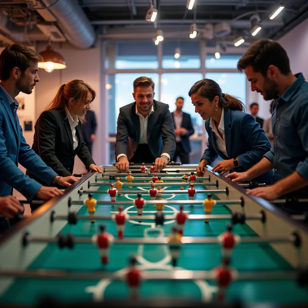 Alquila Futbolines para tu evento corporativo