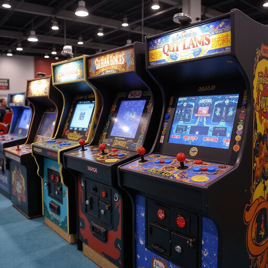 Alquiler Maquina Arcade en Feria De Madrid