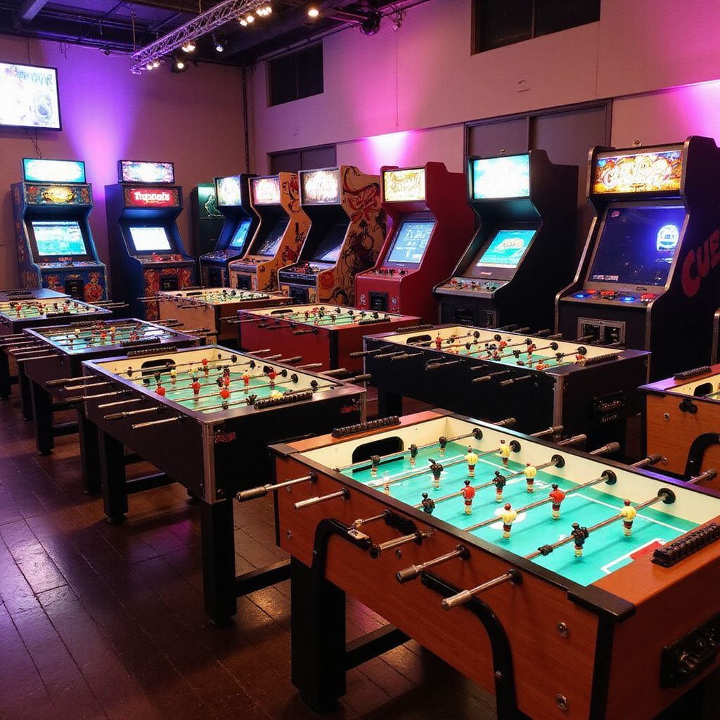 Alquiler Futbolines y Máquinas Recreativas