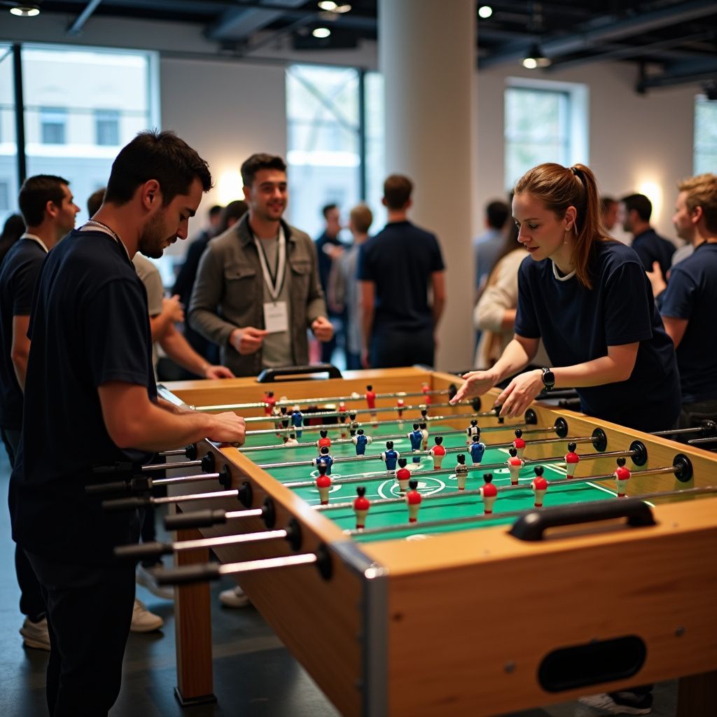 Alquiler Futbolines en Barcelona para Eventos Corporativos