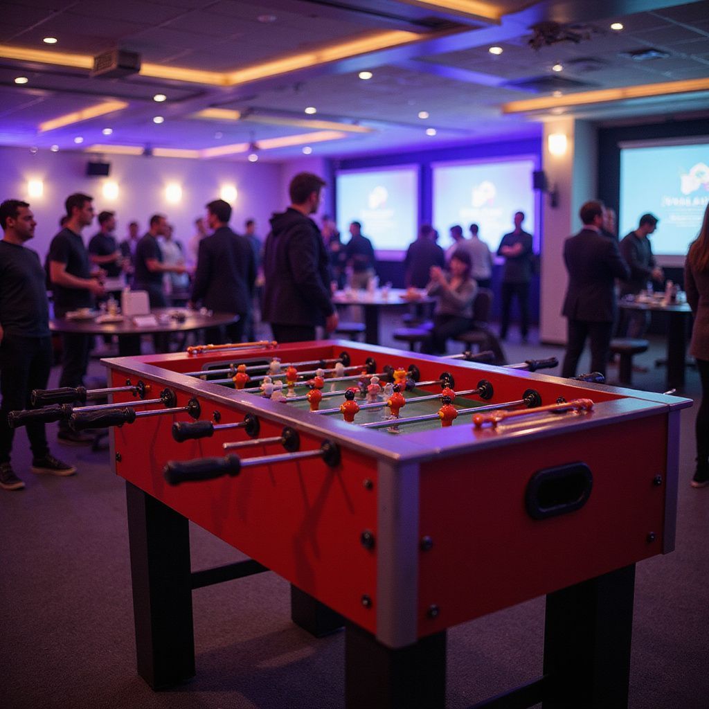 Alquiler Futbolines en Barcelona para Fiestas de Empresa