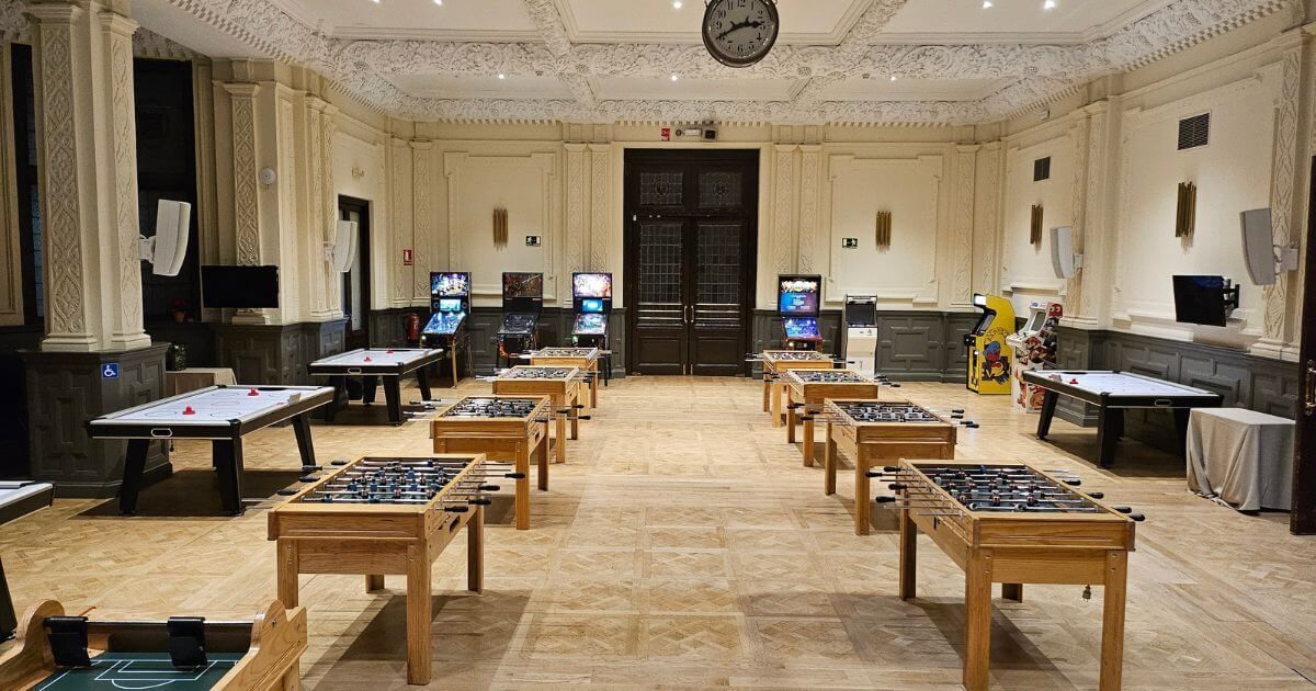 Alquiler de Futbolines y Máquinas Recreativas para Eventos