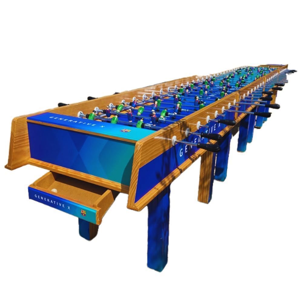 Alquiler Futbolin Gigante Barcelona