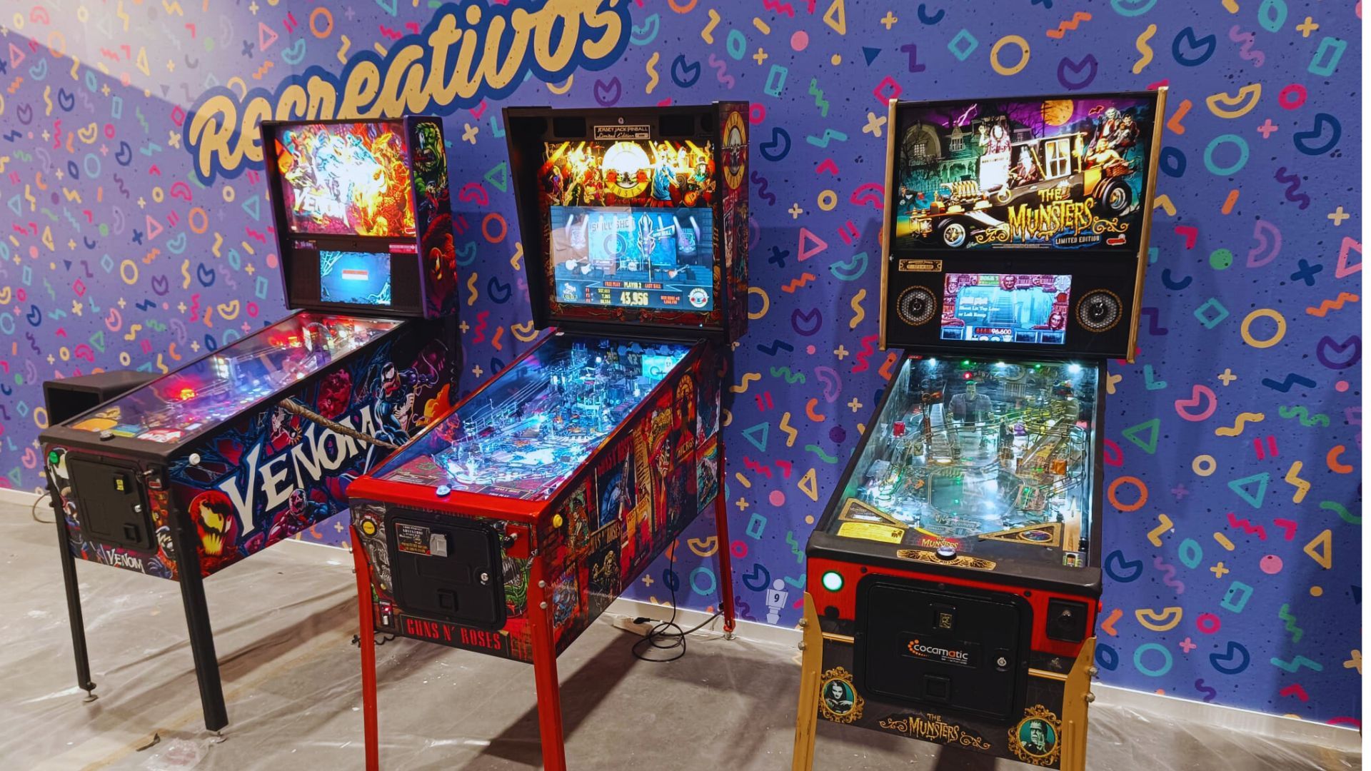 Alquiler de Pinballs Madrid y Barcelona para Eventos corporativos 
