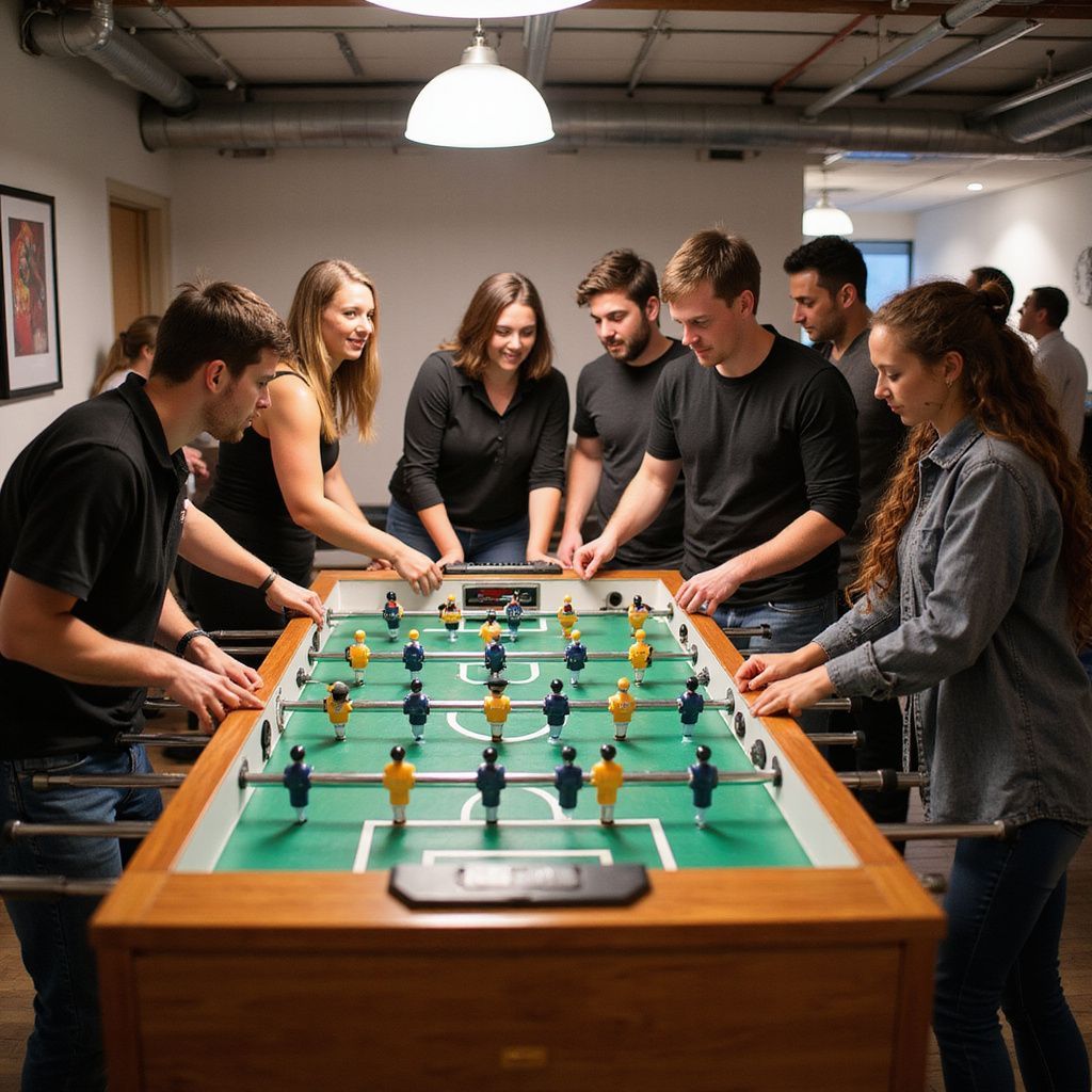 Alquiler Futbolin para Family Day