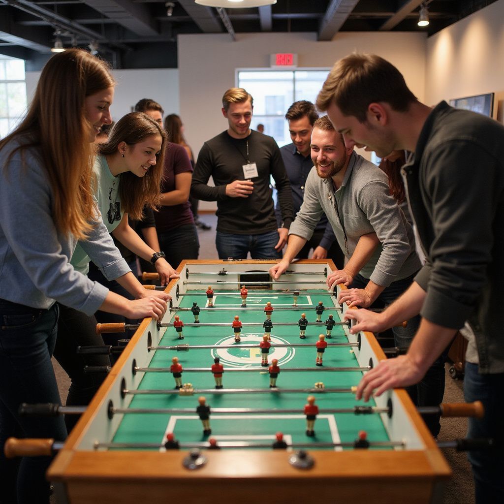 Alquiler de Futbolines para Fiestas Corporativas