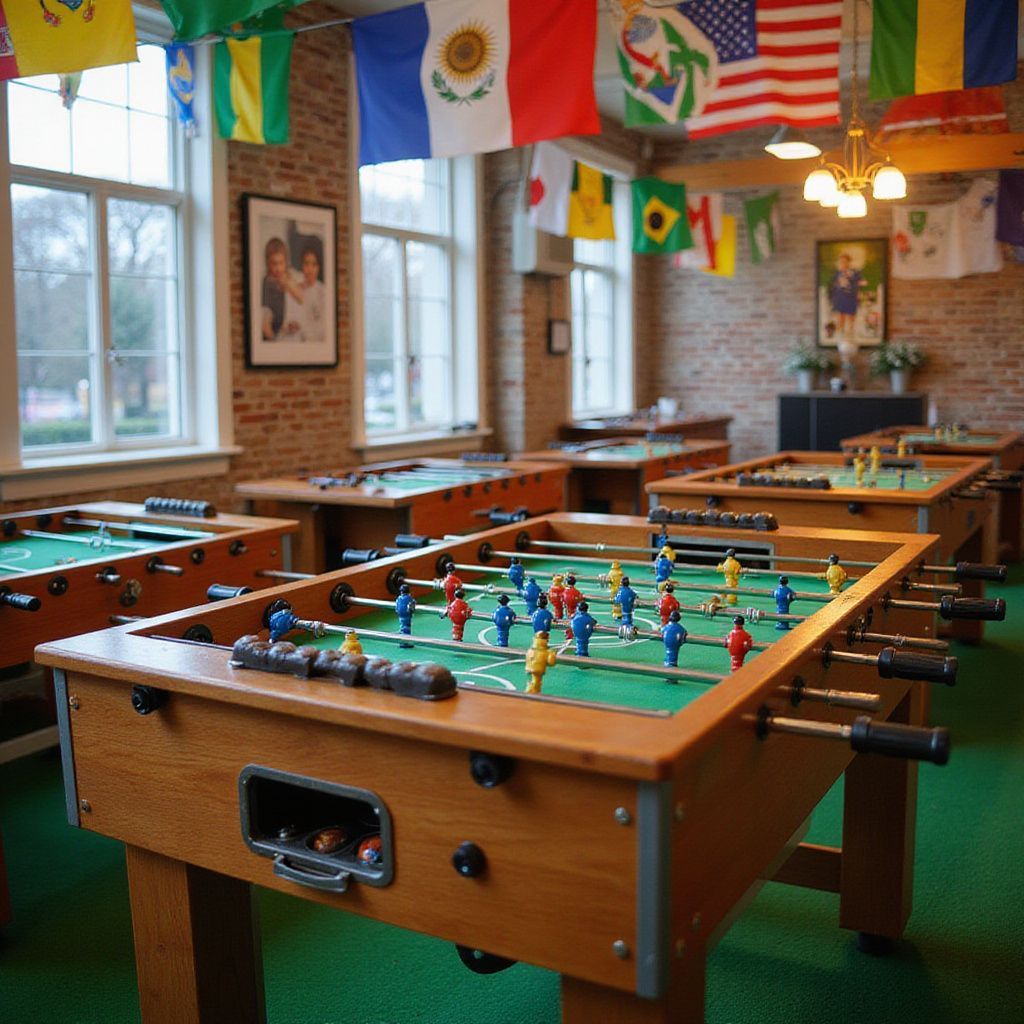 Alquiler de Futbolines para Eventos Corporativos en Madrid y Barcelona | Vive la emoción del Mundial