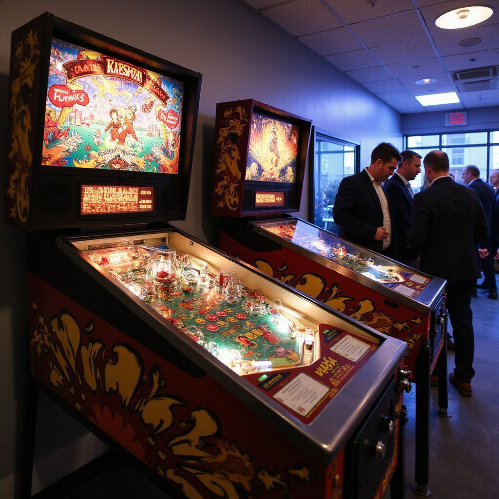 Alquiler Pinball en Barcelona para Fiesta de Empresa
