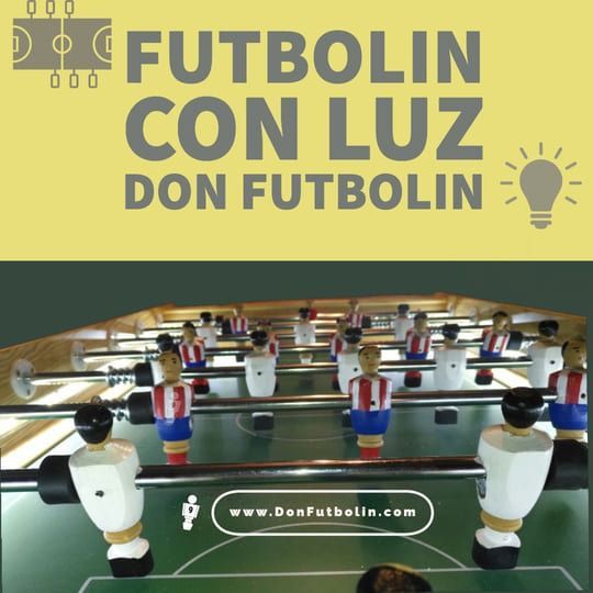Futbolin Madrid Medidas