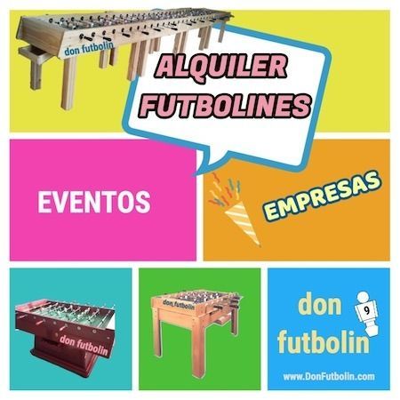 Alquiler Futbolin