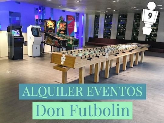 Alquiler Futbolin Gigante