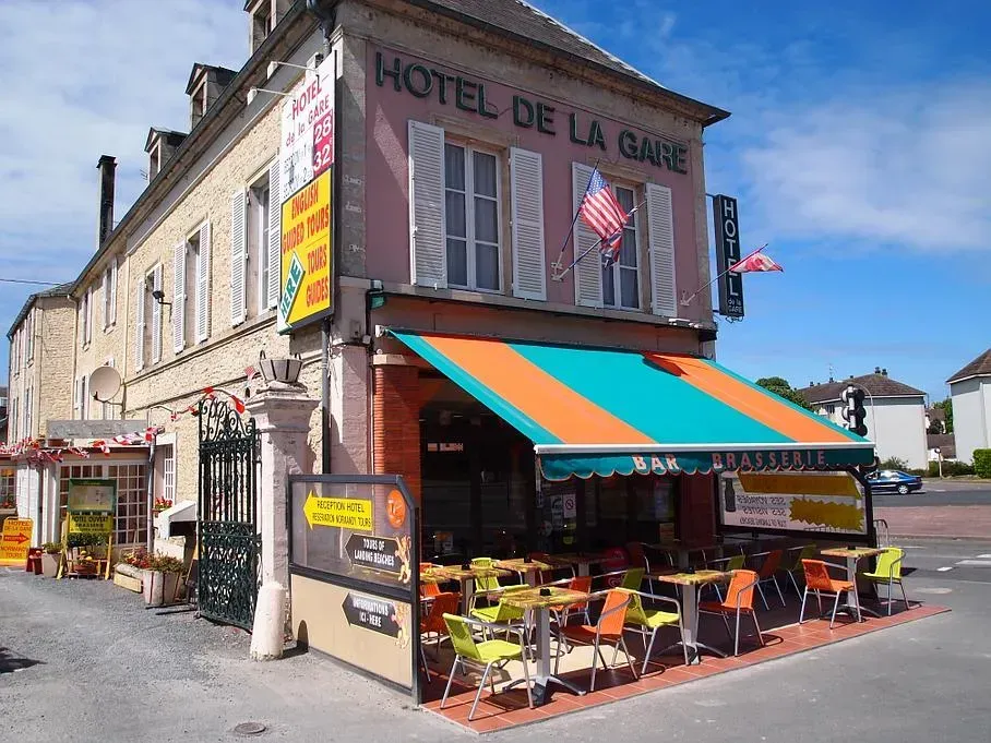 Devanture de l'hôtel