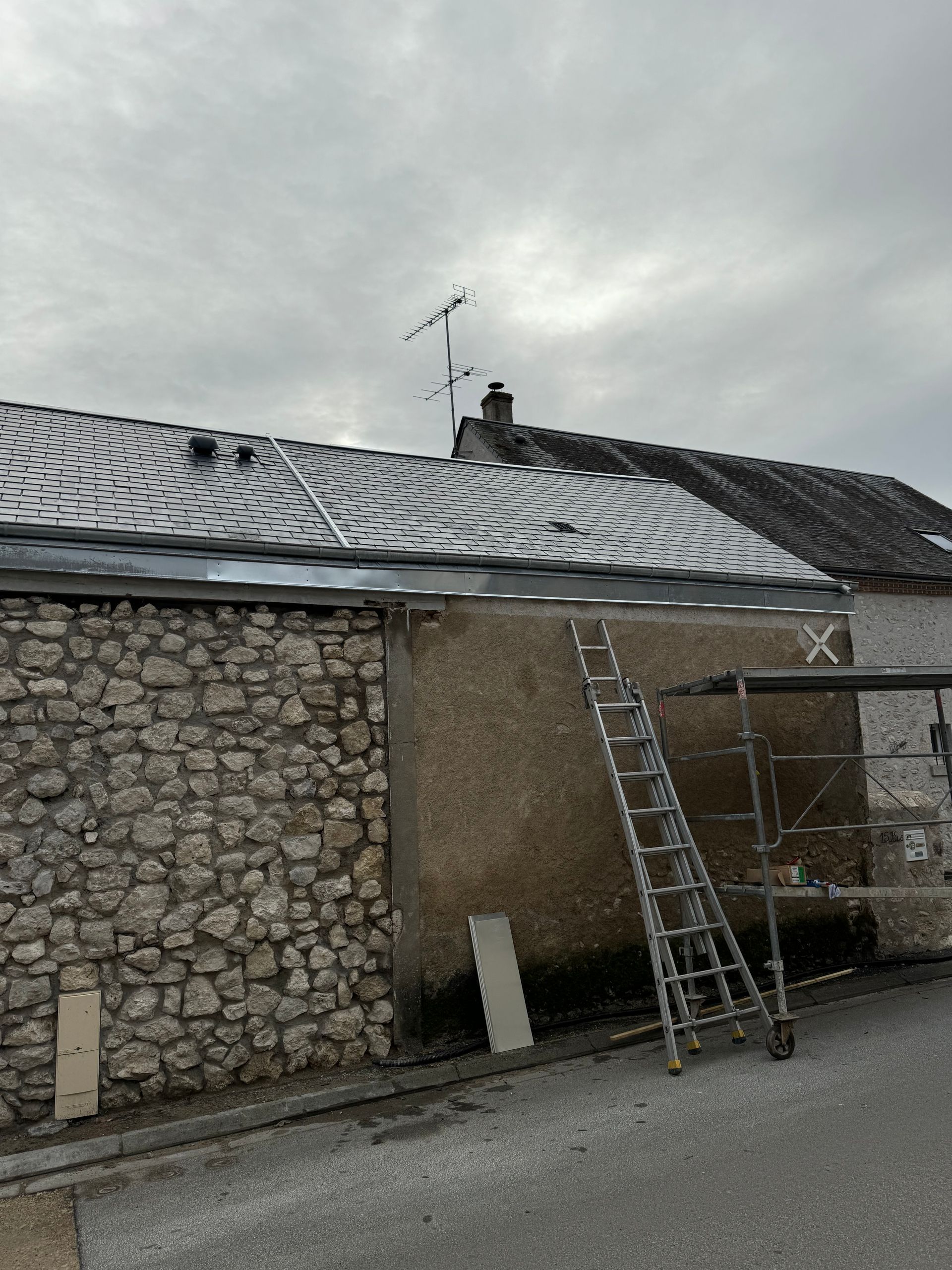 Intervention sur une toiture