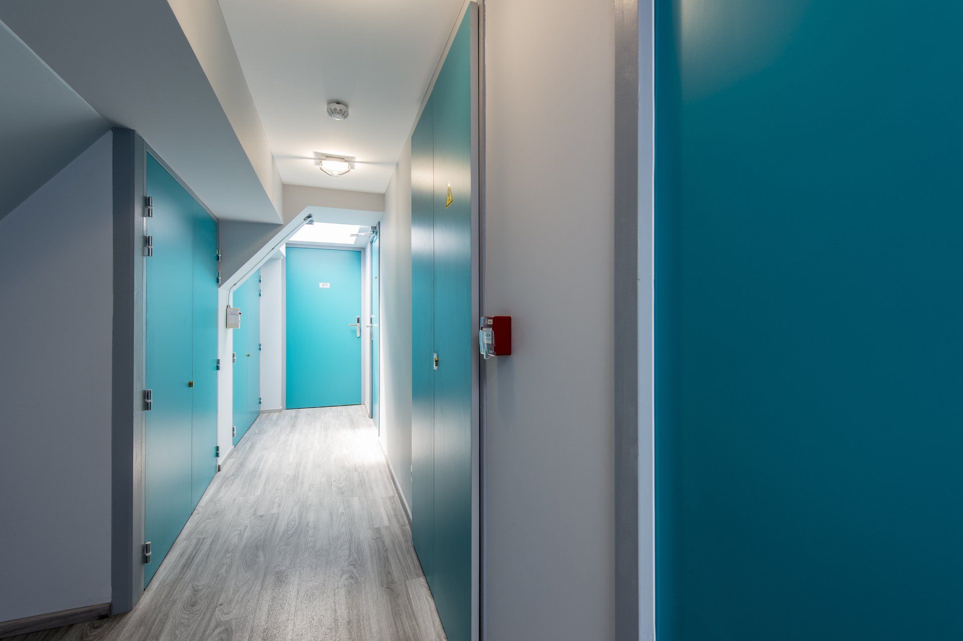 Aménagement intérieur d'un hôtel