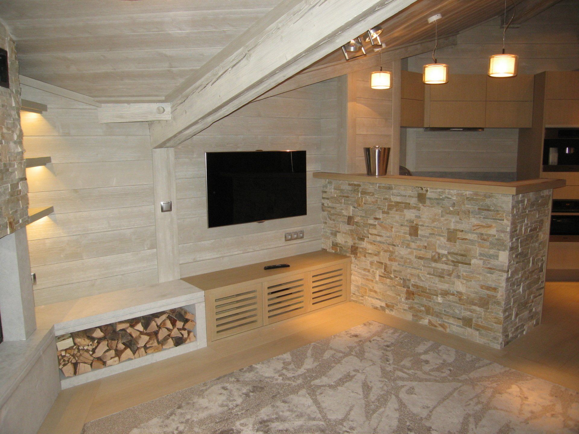 Coin feu pour appartement