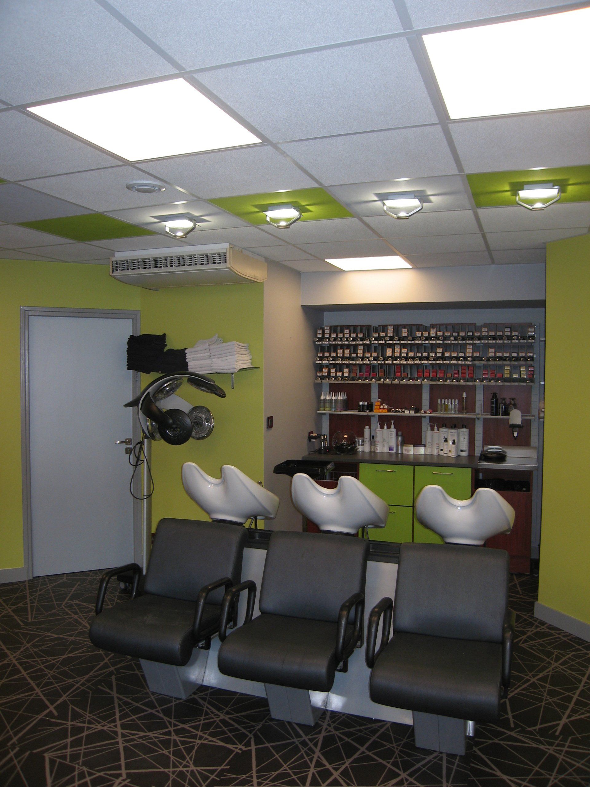 Bacs de lavage coiffure