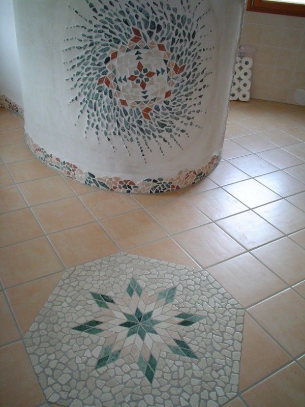 rundes Fliesenmuster