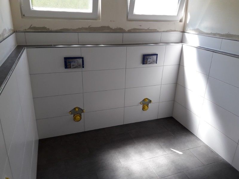 Anschlüsse im Badezimmer