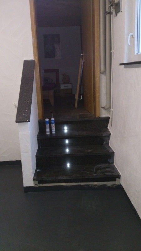 kleine Treppe im Innenbereich