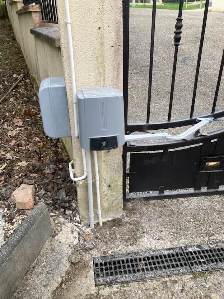 Pose moteur Came sur portail