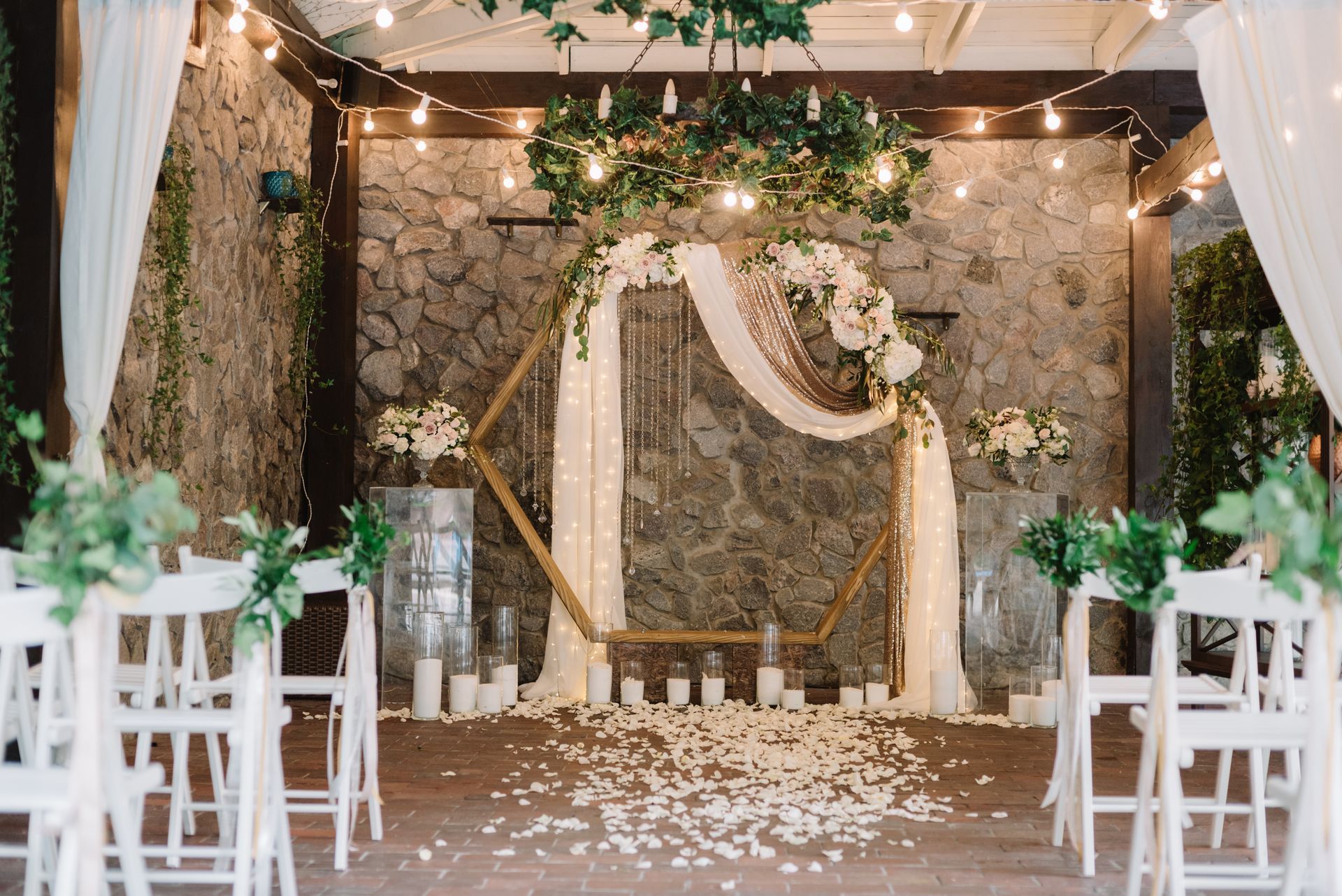 Décoration éphémère pour mariage