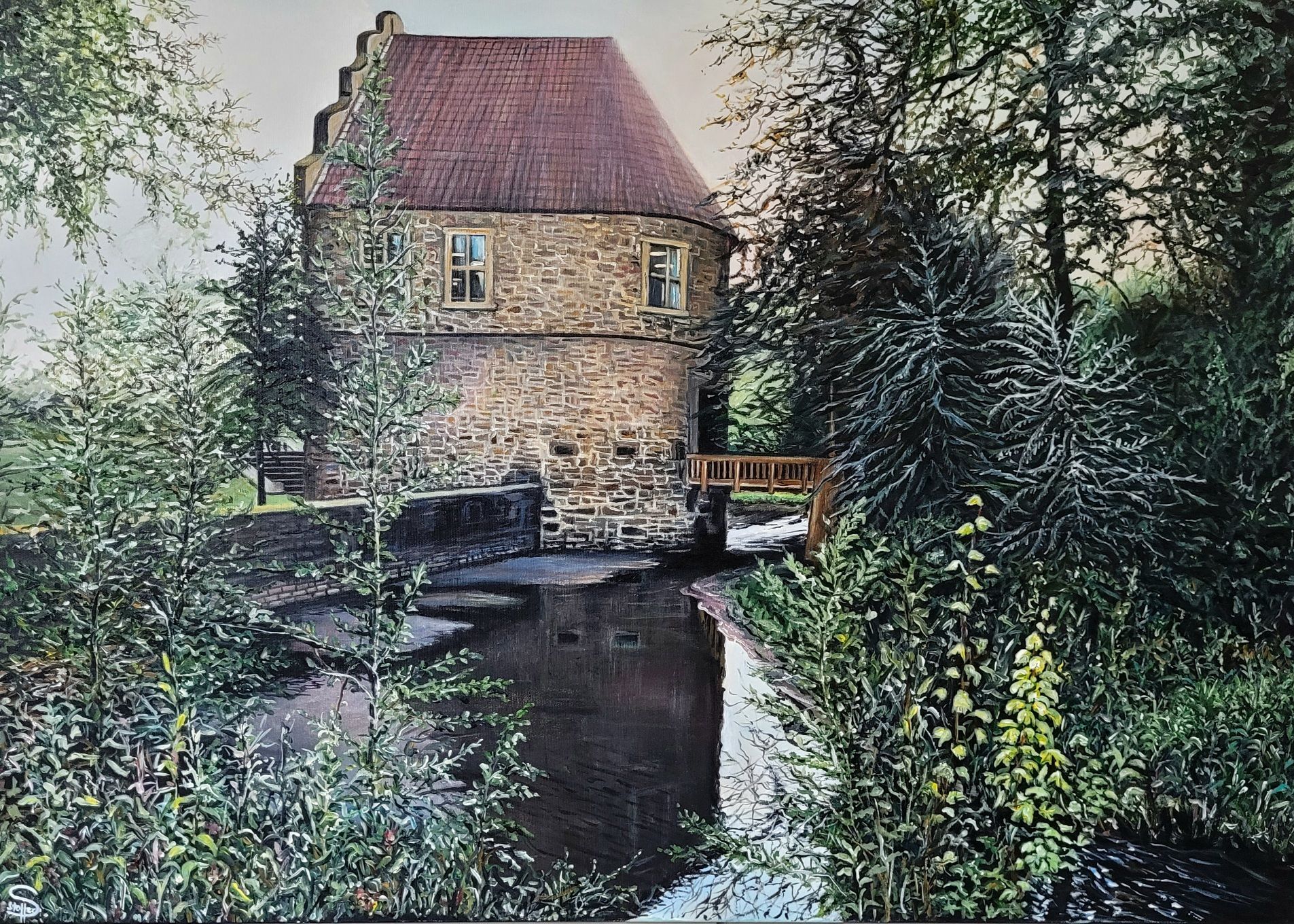 Gemälde Heimische Gewässer