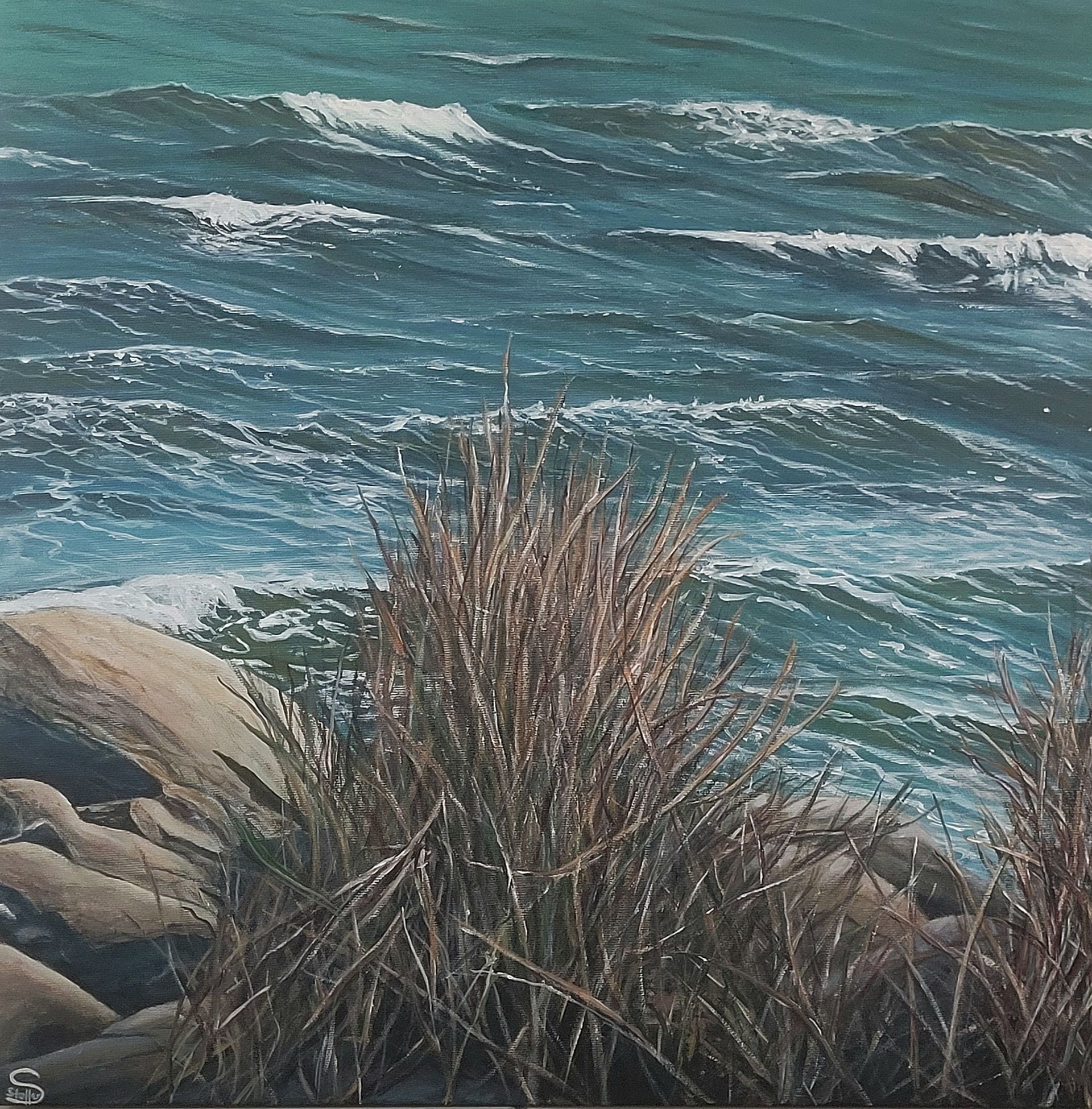 Alle Blicke führen zum Meer I