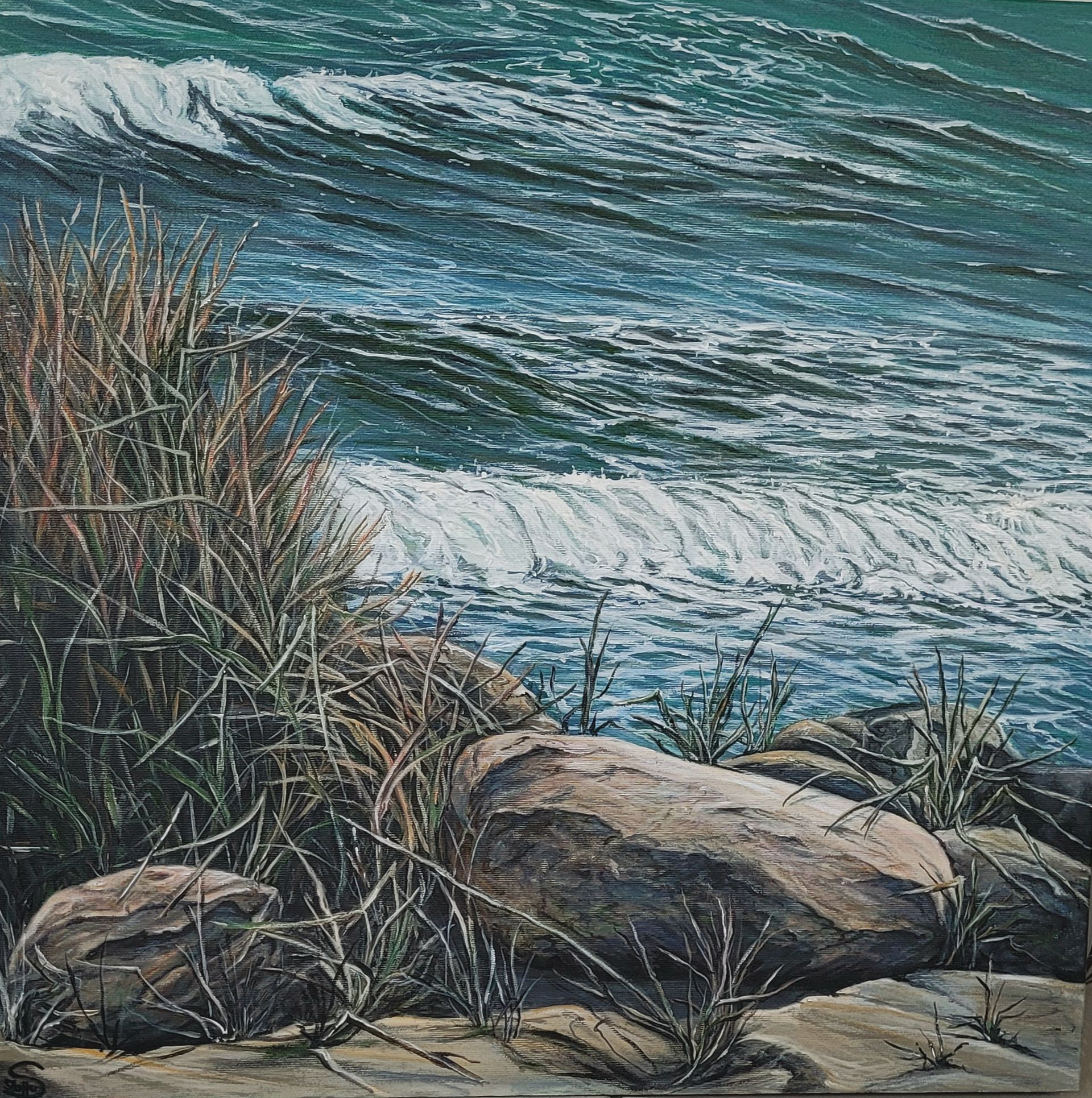 Alle Blicke führen zum Meer II