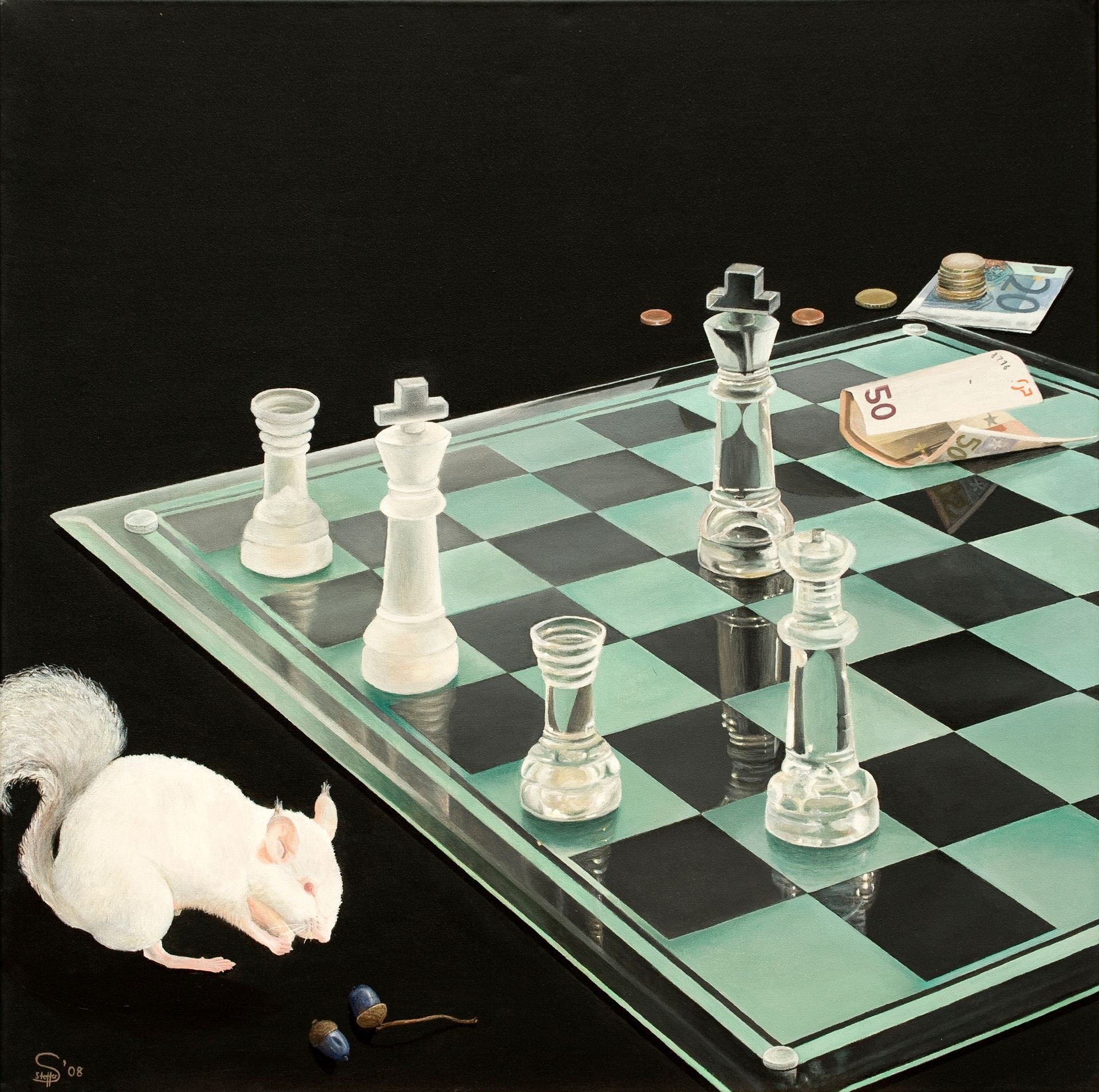 Gemälde Thema Gentechnik