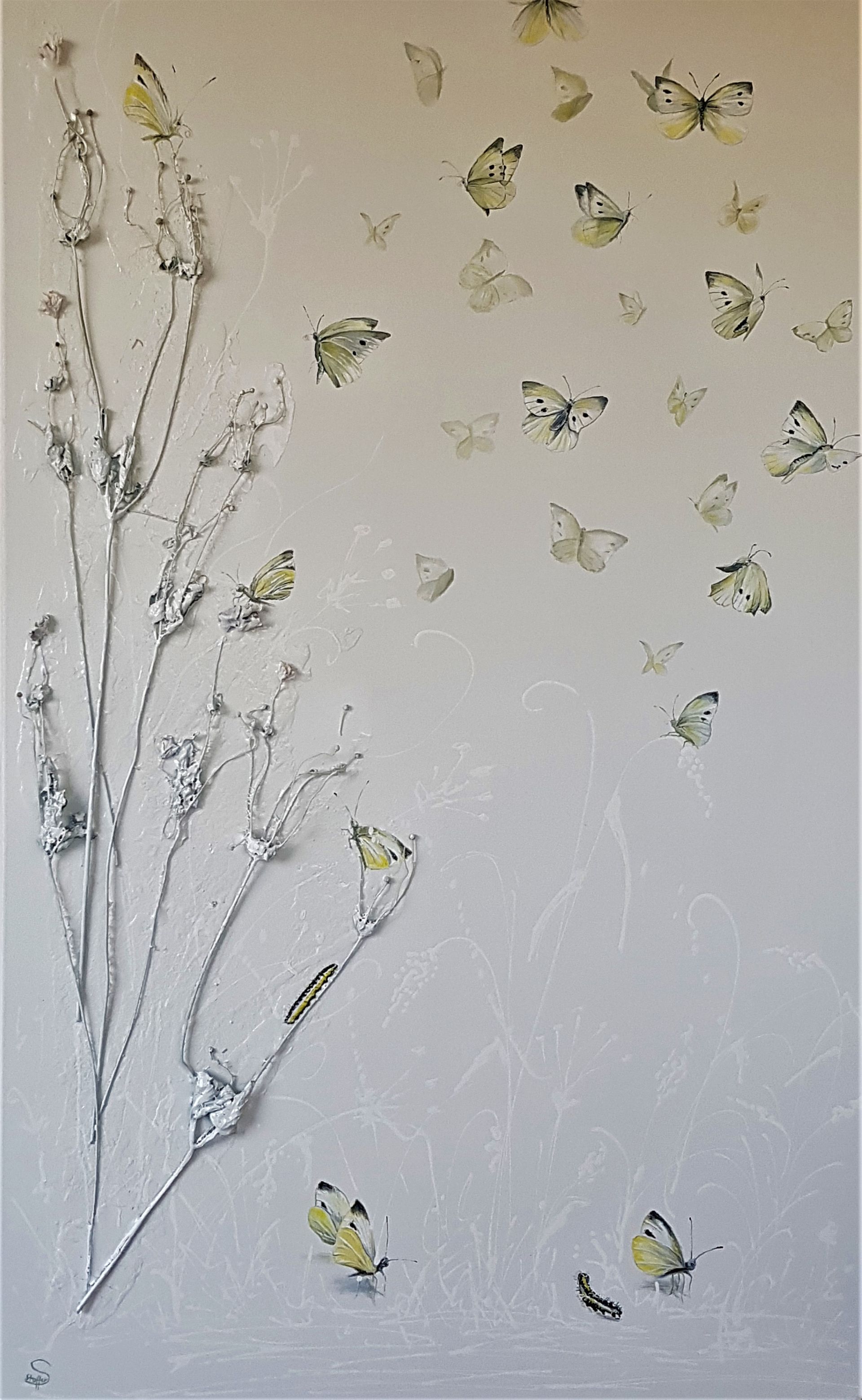 Gemälde die Farbe Weiß