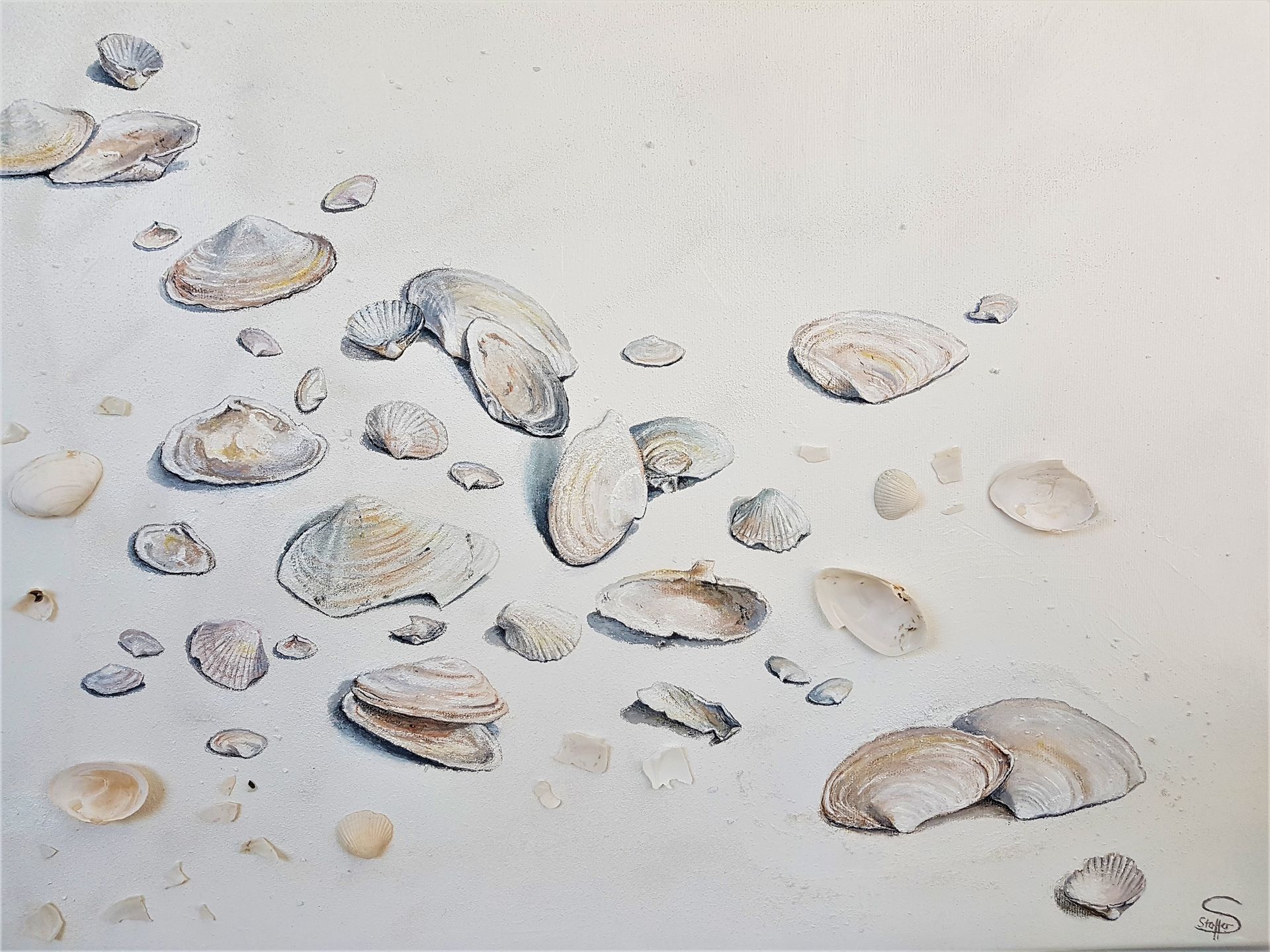 Gemälde die Farbe Weiß