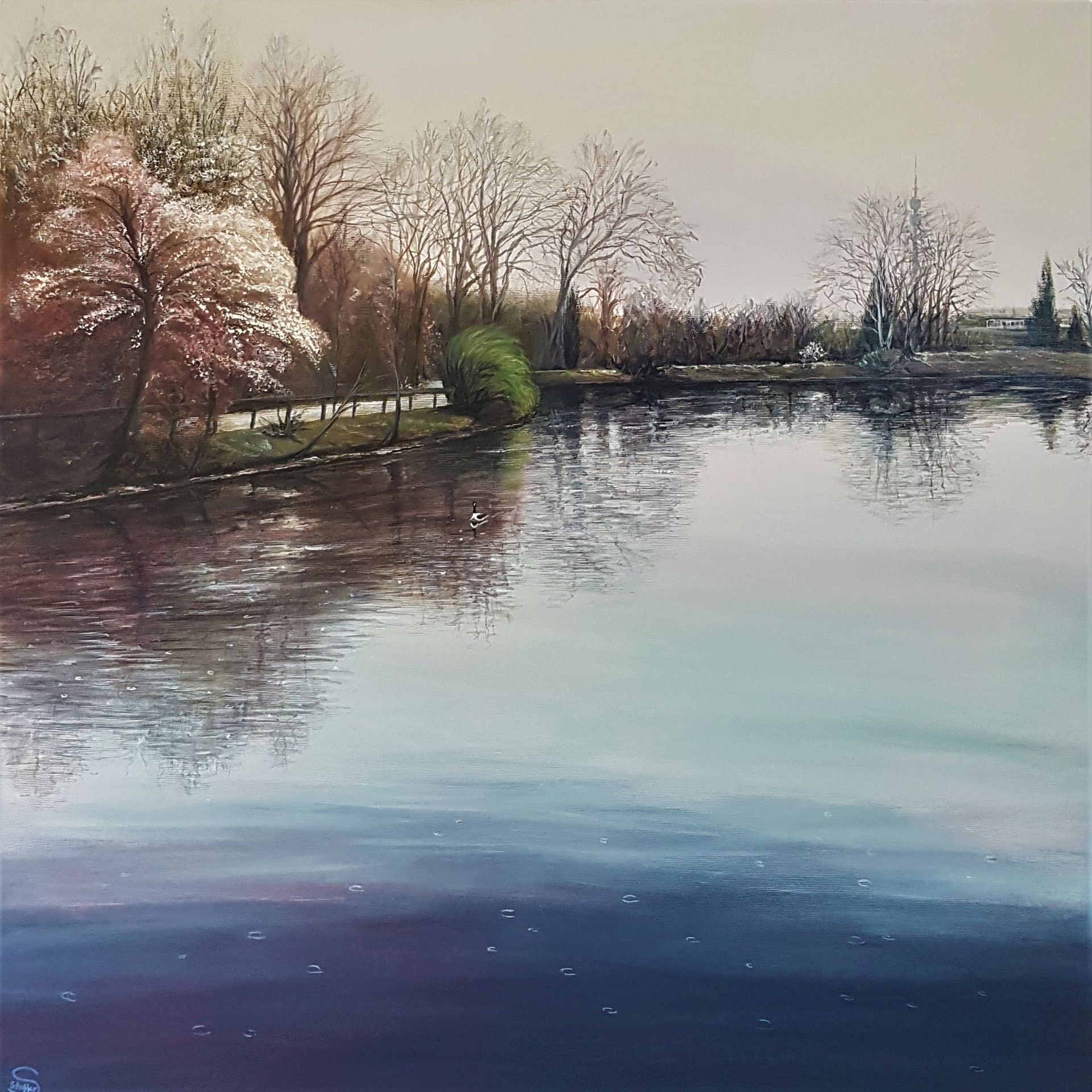 Gemälde Heimische Gewässer