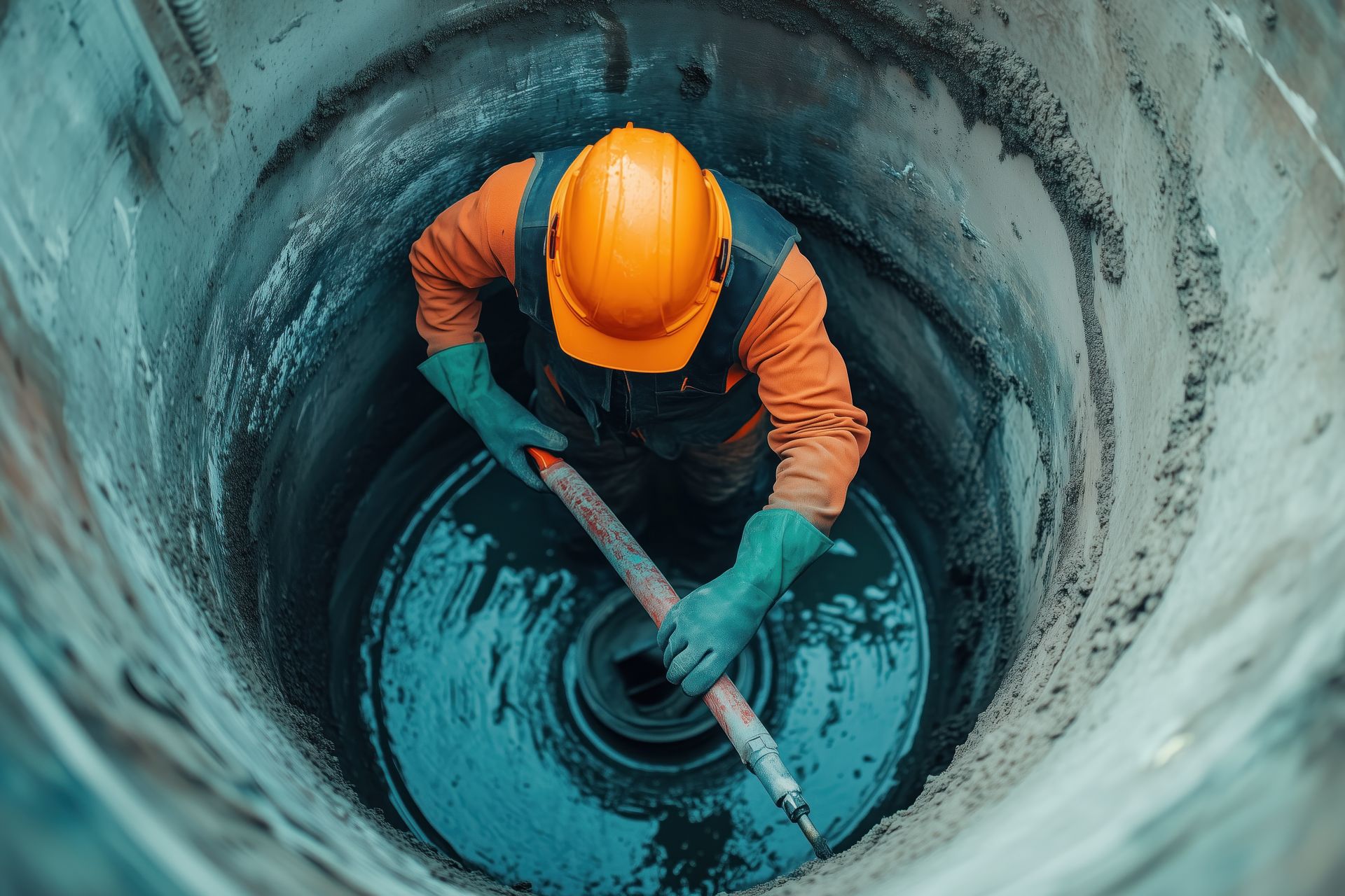 Travaux d'assainissement à Saint-Gély-du-Fesc