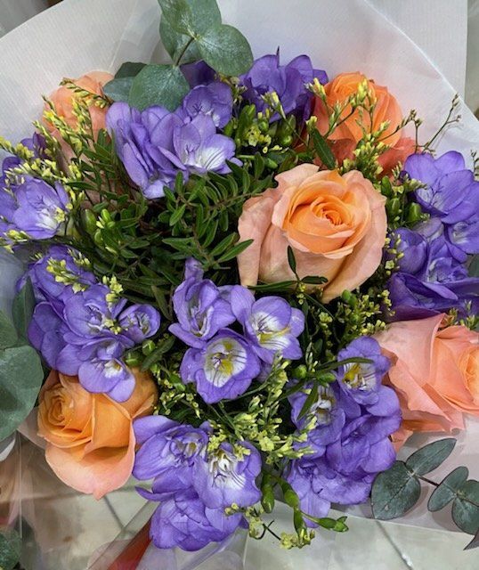 Bouquet de roses rose