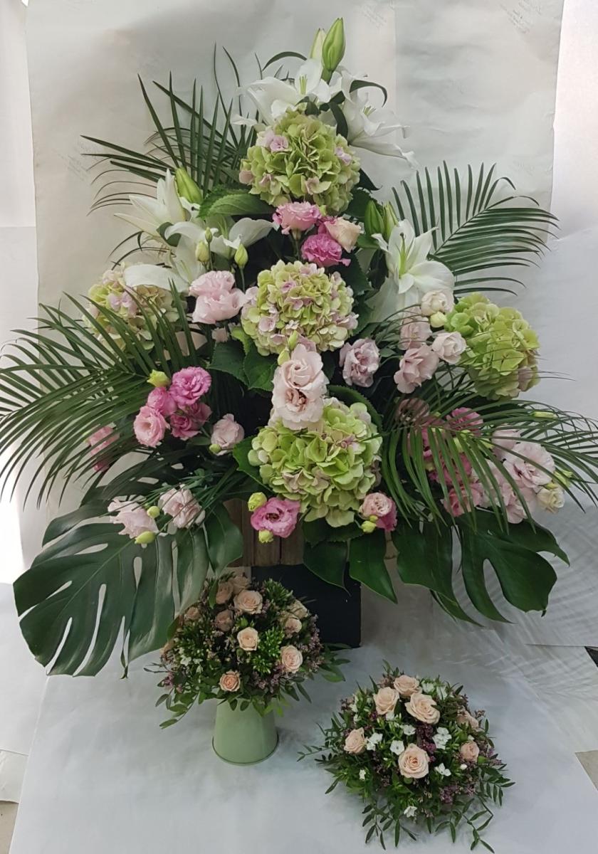 Bouquet avec des feuilles