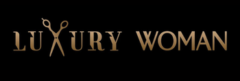 Un logotipo para una mujer de lujo con un par de tijeras.
